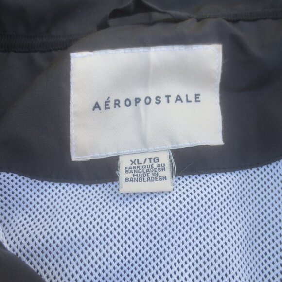 Retro Old School Aeropostale Women's Pullover Polyester Windbreaker Jacket - XL - Picture 4 of 14